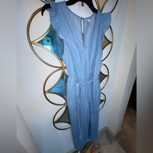 Ladies chambray Jumpsuit